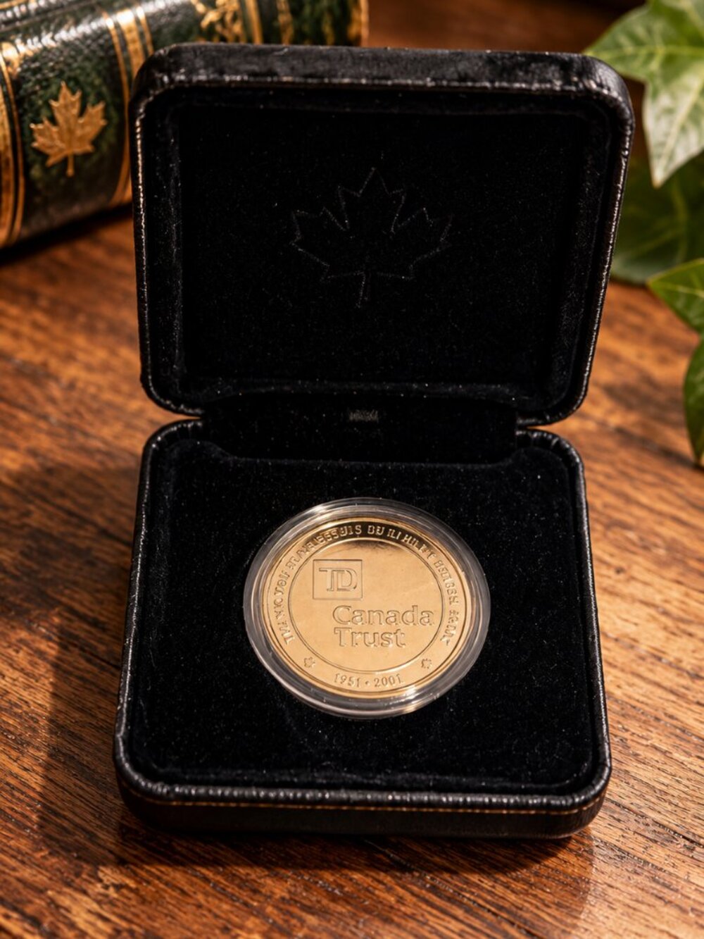 TD Canada Trust Commemorative Coin 1999-2001 with Display Case